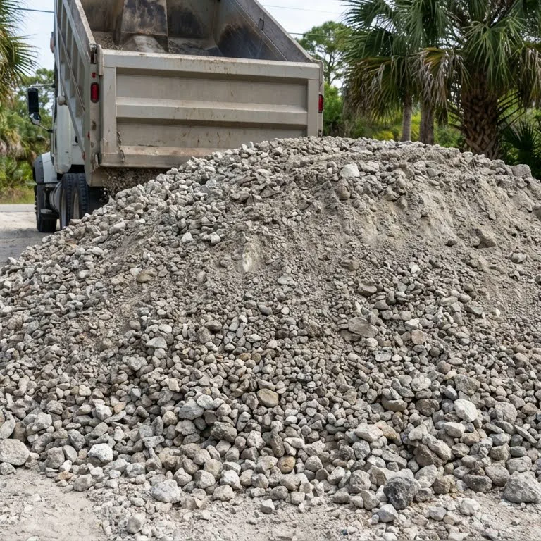 Recycled Concrete Road Base
